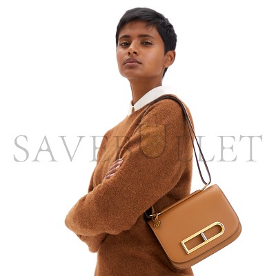 DELVAUX LINGOT SMALL PM AA0574BJF030CDG (20.5*16.5*8.5cm)
